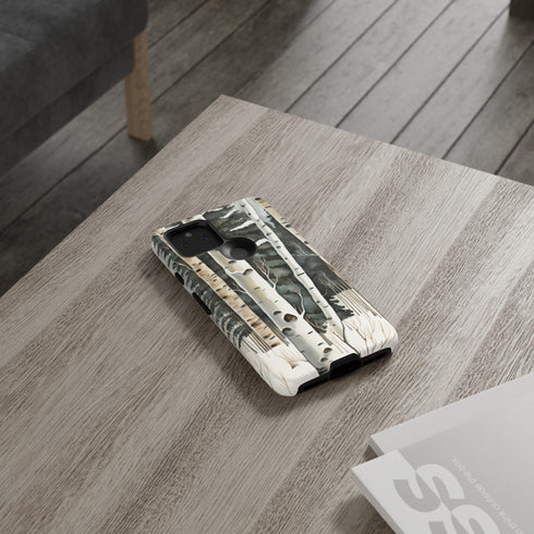 Winter Aspen Trunks - Impact Resistant Phone Case